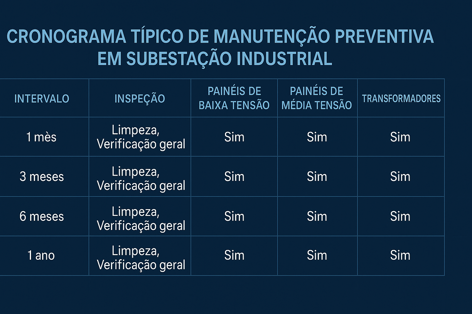 Manutenção Elétrica