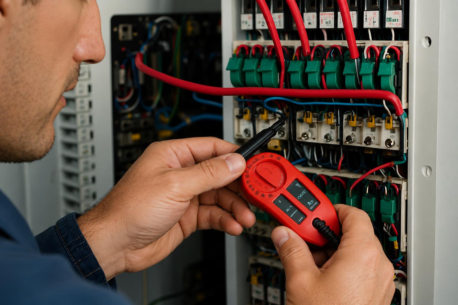Pontos de aquecimento em instalações elétricas